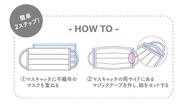 これはスゴイ発明品なのでは?!不織布マスクがお洒落に変身♡息苦しくならないマスクカバー1.jpg