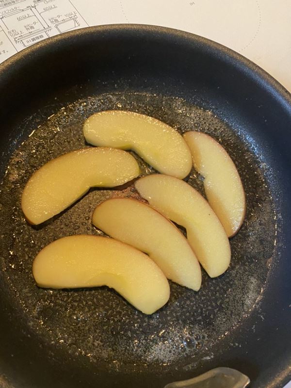 なめらかプリン,簡単焼きリンゴ