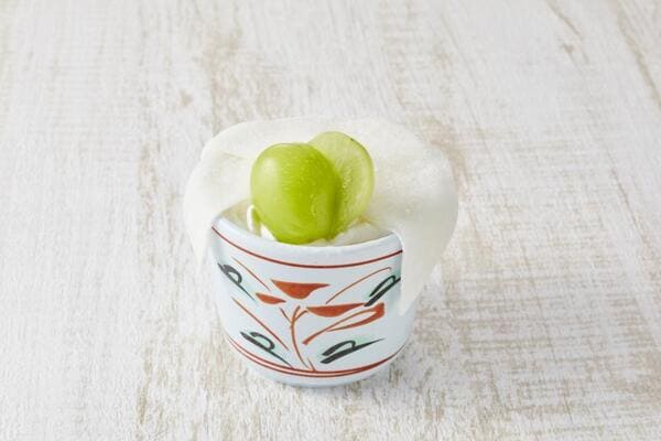 328円から!「和食さと」のシャインマスカットザート6つ、どれもおいしそ。