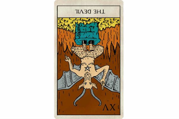15,悪魔,逆位置