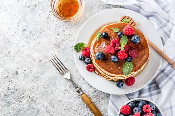 Happy Color Pancakes