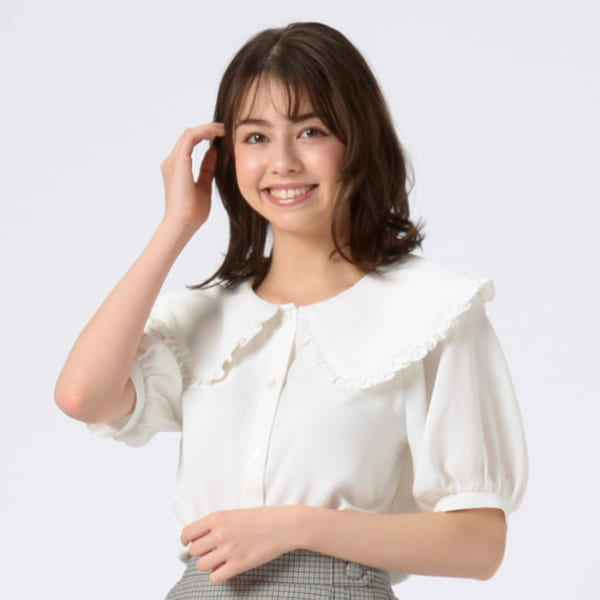 また可愛くて使えるの出てた!本当はヒミツにしたい…♡しまむら新作「シャツ&ブラウス」