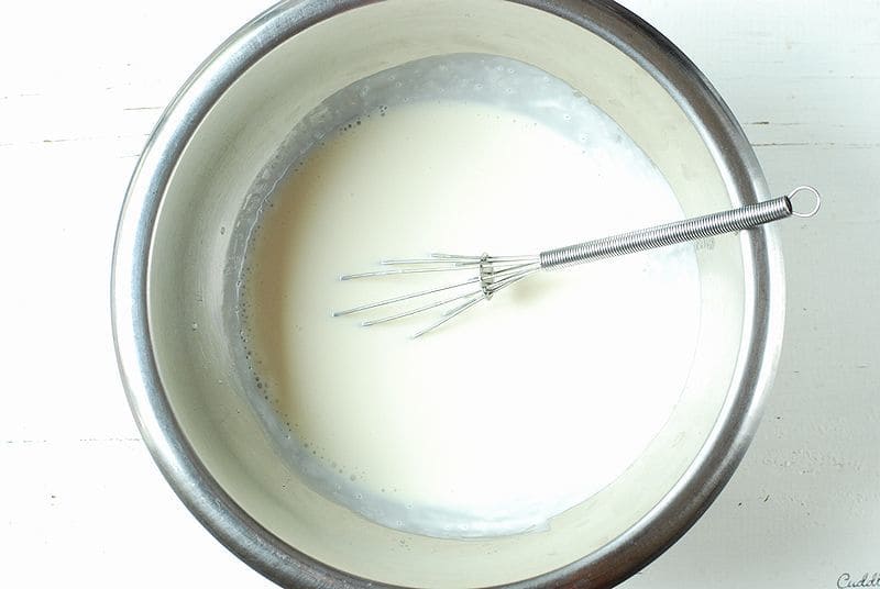 レンジでチンして冷やすだけ!豆乳で簡単!ヘルシー「レアチーズケーキ」