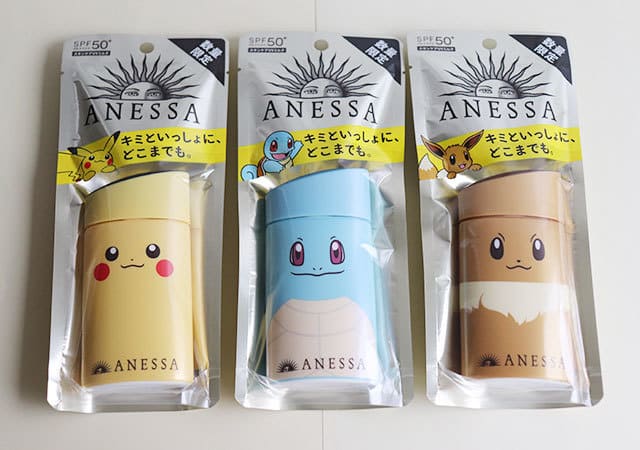 限定だから急いで!アネッサ×ポケモンコラボの日焼け止めが可愛すぎっ!後ろ姿も見逃せない!