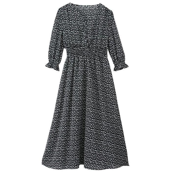 さすがしまむらさん♡お値段以上に使える「黒ワンピース」が絶対買い!