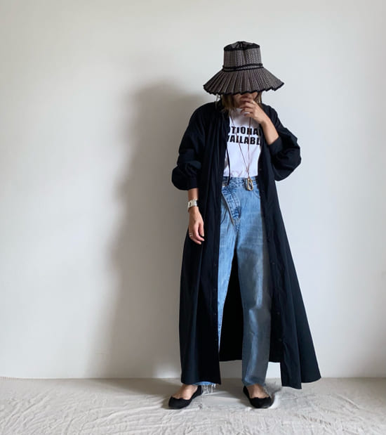 これ買って大正解!大人可愛い♡GU「黒ワンピース」でシーン別モノトーンコーデ1.jpg