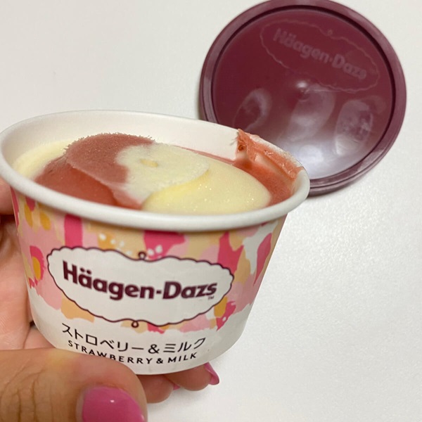 ハーゲンダッツ,ストロベリーミルク