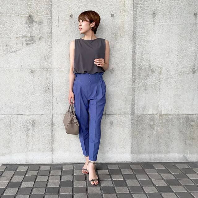 やってないなんてもったいない!頑張らなくてもこなれて見える♪カラーパンツコーデ7Style