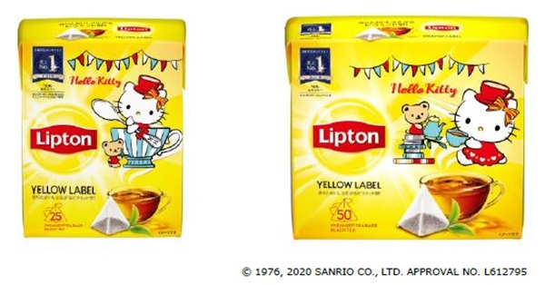 リプトン.イエローラベル,ハローキティ デザイン