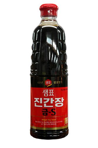 韓国の調味料 カンジャン(醤油)