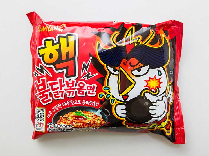 韓国の激辛インスタントラーメンランキング