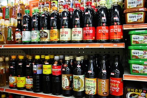 韓国の調味料 カンジャン(醤油)