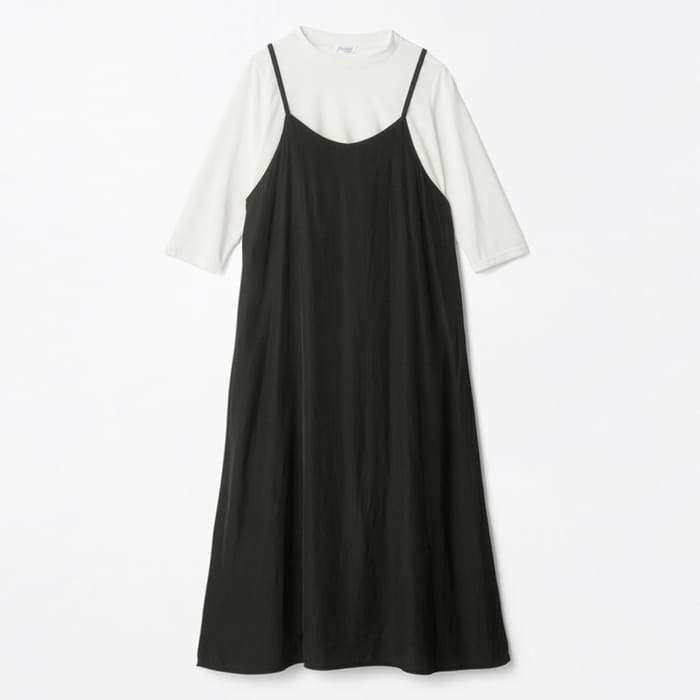 さすがしまむらさん♡お値段以上に使える「黒ワンピース」が絶対買い!