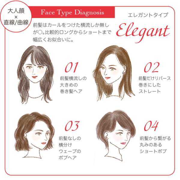 プロが教える!8つの顔タイプ別♡最高に似合う「前髪&ヘアスタイル」