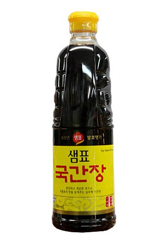 韓国の調味料 カンジャン(醤油)