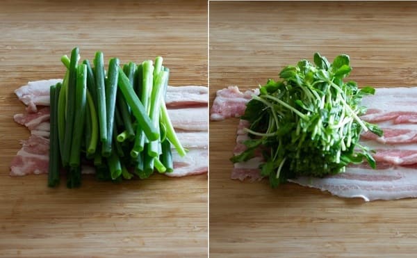 外食に行けなくてもおうちで居酒屋気分が味わえる!超簡単!4種の野菜の肉巻き串