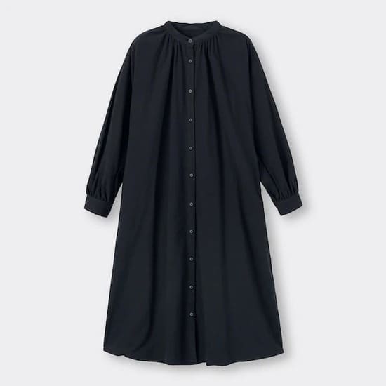 これ買って大正解!大人可愛い♡GU「黒ワンピース」でシーン別モノトーンコーデ1.jpg