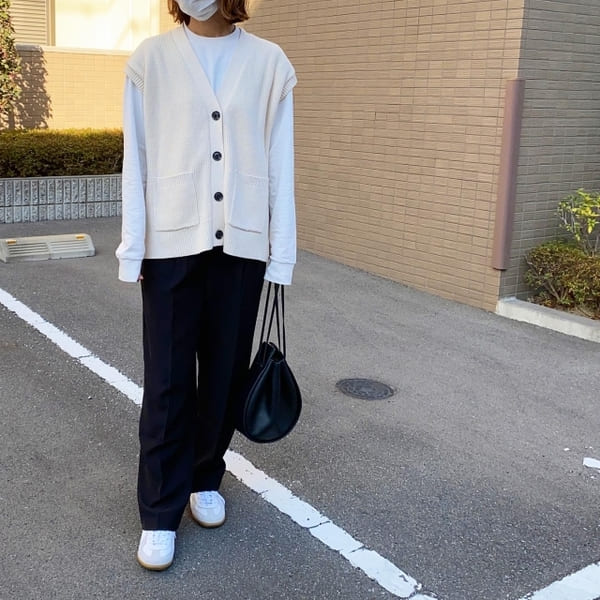 大人女子必見!1点投入で垢抜ける!春の「ニットベスト」正解コーデ