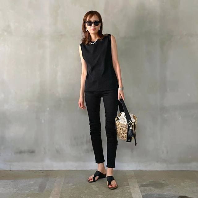 「黒スキニー」ですっきり細見え♡マネするだけで垢抜ける!おしゃれさんの上品スキニーコーデ術