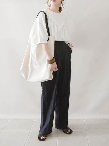 GU・ユニクロ・しまむらの“黒パンツ”が優秀です!上品きれい♡オトナの正解「パンツコーデ」
