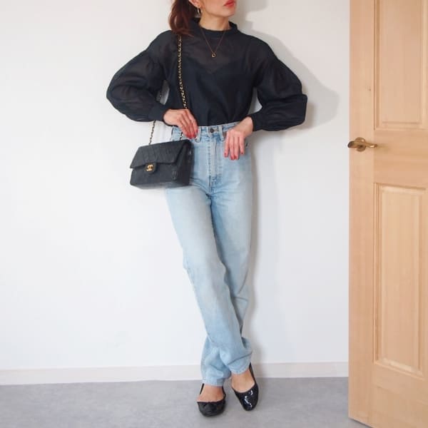 値下げの今が買い…!秋シフトコーデに超使える♡GU「黒ブラウス」着回し5style1.jpg