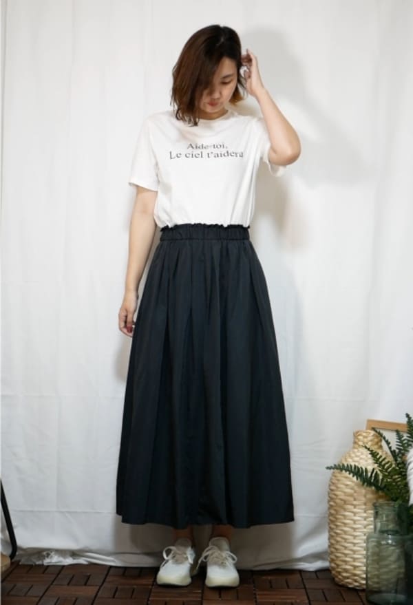 太もも&腰ハリさんに朗報!GU「フレアスカート」の体型カバー力がハンパない…!