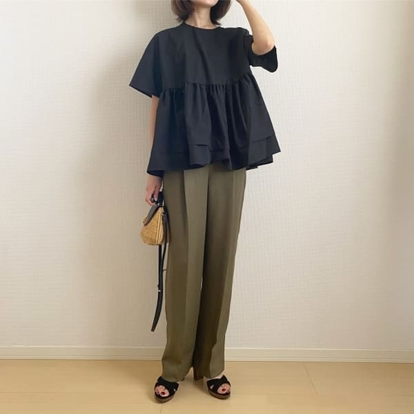 夏セールで買うなら「秋カラー」が大正解!買ってよかった「優秀パンツ」で着回しコーデ