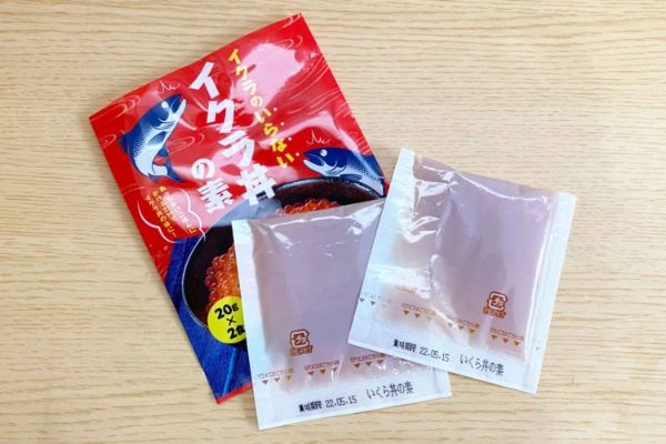 4.もはや具材不要の時代!? カルディ「イクラ丼の素」で海鮮気分を味わう