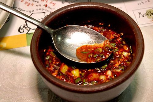 韓国の調味料 カンジャン(醤油)
