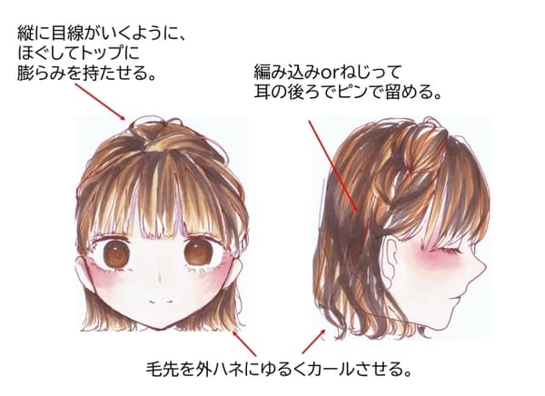 「大人顔」vs「子供顔」あなたはどっちのタイプ?顔タイプ別“垢抜けて見える”ヘアアレンジ