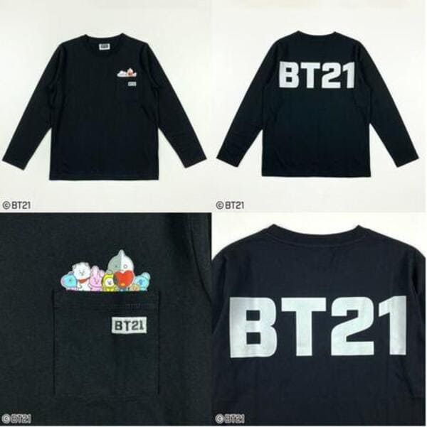 【BT21グッズ情報】イオンに限定グッズが登場!Tシャツ、トレーナー...全部で13種、どれも可愛い。
