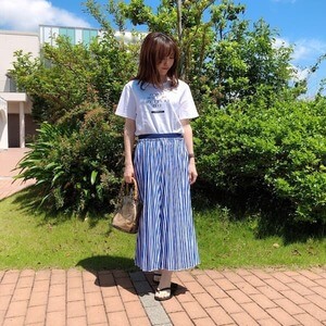 本当にダイソー!?バズりまくりの「神サンダル」で垢抜ける♡148cmさんのバランスコーデ