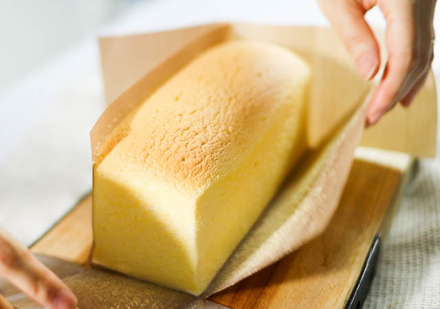 ふるふる&ふわふわ♡パウンド型で手軽に作れる!台湾カステラ