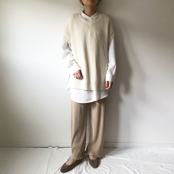 GUさん…神ですかっ!前後2wayで袖もはずせる!?着回し無限のGU「カーディガン」