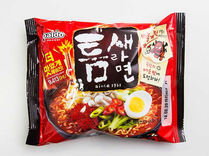 韓国の激辛インスタントラーメンランキング