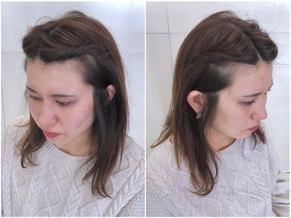 伸びかけの重たい前髪が可愛くなる!簡単&おしゃれな前髪アレンジ2選