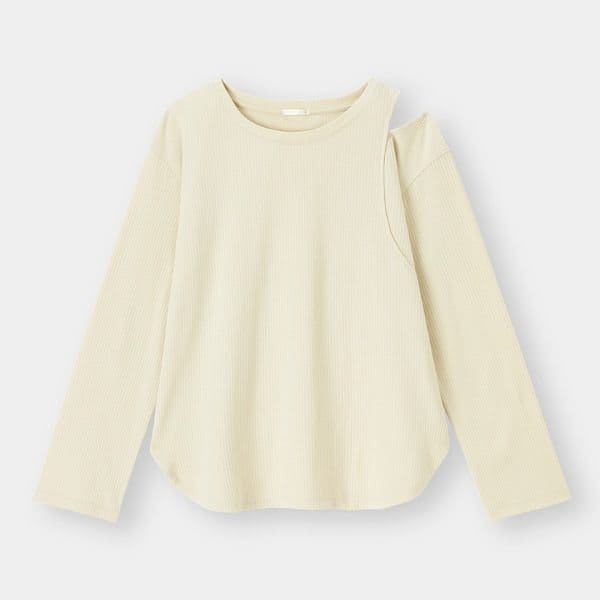 売り切れ前に急いで♡GU「細見えワンピース」が大人の春コーデに超使える!
