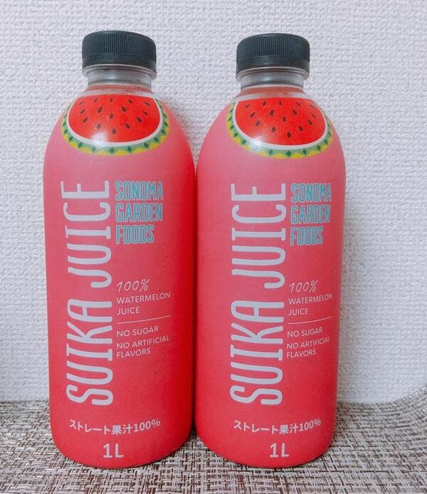 これぞ「飲むスイカ」!SONOMAのスイカジュース、コストコならめちゃお得。