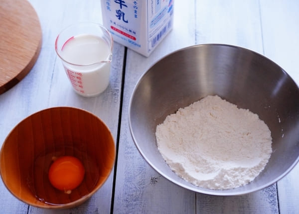 ホットケーキミックスで作れちゃう♡フライパンで焼くだけ!簡単クレープ