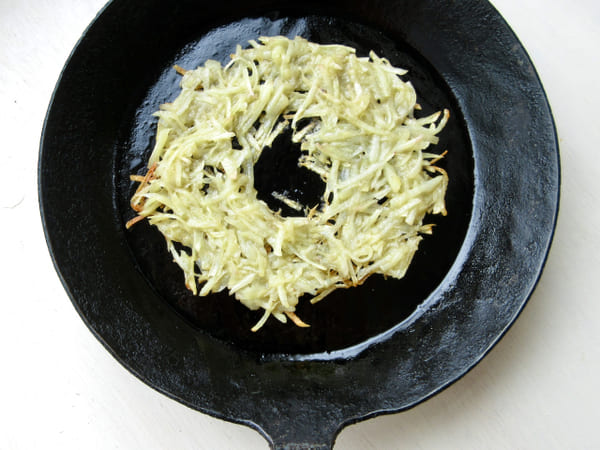ジャガイモがあればOK!カリカリ食感がたまらない!10分で簡単「ジャガイモのガレット」