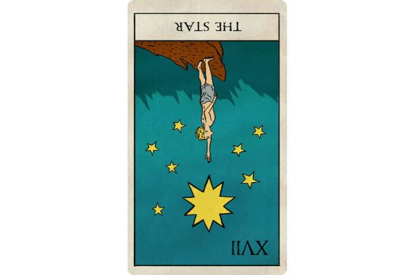 17,星,逆位置
