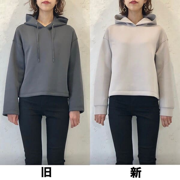 ユニクロ大人気「パーカー」を新旧比較!新作は着膨れ注意?!大人女子の正解コーデ術