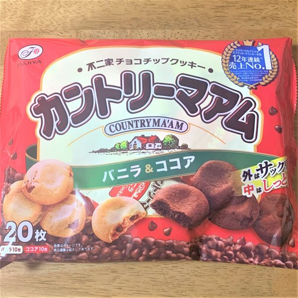 不二家,カントリーマアム(バニラ&ココア)