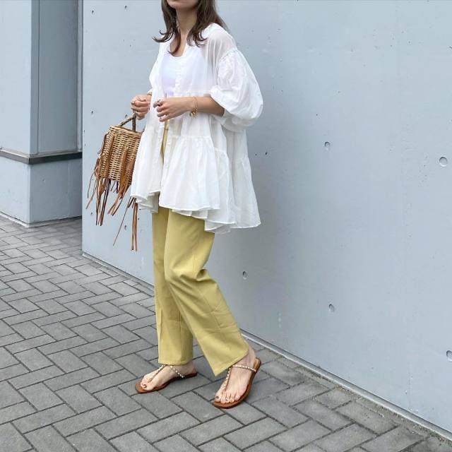 やってないなんてもったいない!頑張らなくてもこなれて見える♪カラーパンツコーデ7Style