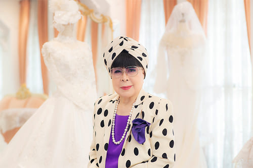 ウエディングドレス普及の立役者・桂由美さん――50年働き続けた原動力は「ブライダルへの恋心」