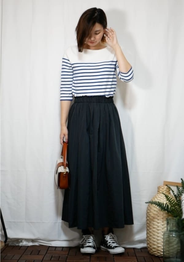 太もも&腰ハリさんに朗報!GU「フレアスカート」の体型カバー力がハンパない…!