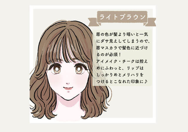 髪色で似合うメイクはこんなに違う!【4つのヘアカラー別♡】垢抜けメイクのポイント